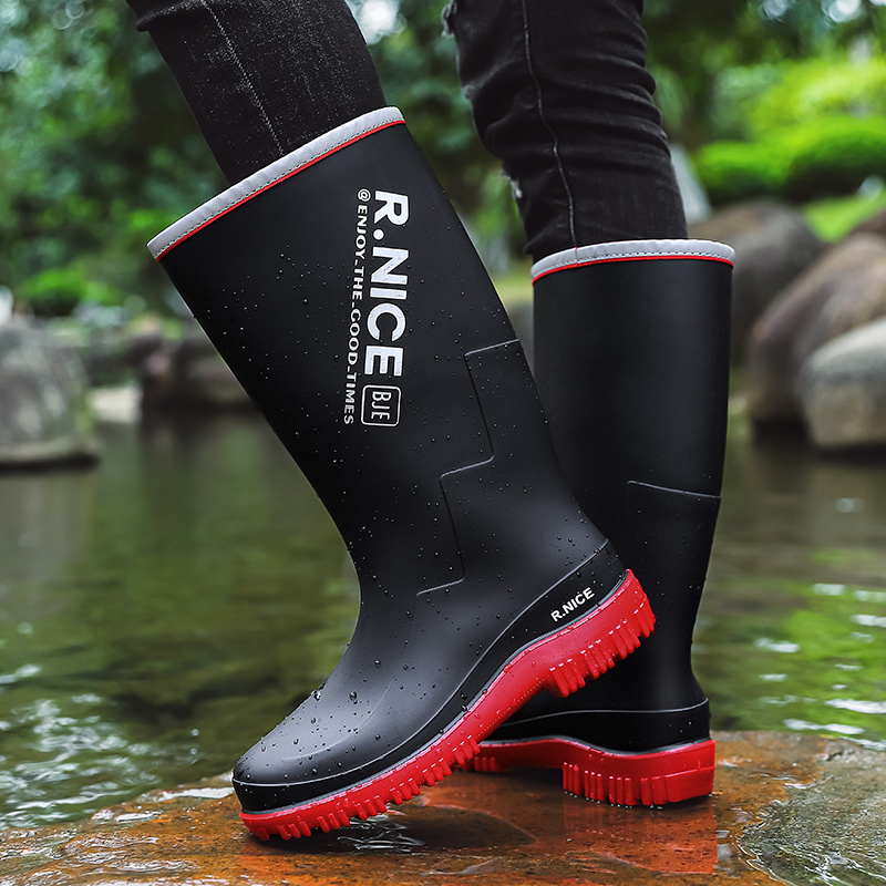 Fishing Boots - Męskie buty przeciwdeszczowe do użytku na