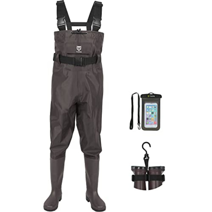 Fishing Boots - Wodery wędkarskie z butami, dwuwarstwowe nylonowe/PVC