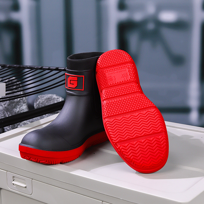 Nowe męskie kalosze, krótkie b – Fishing Boots recenzja i cena