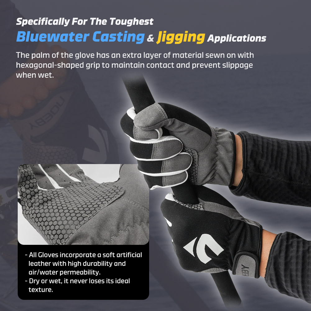Rękawice wędkarskie NOEBY, ant – Fishing Gloves recenzja i cena