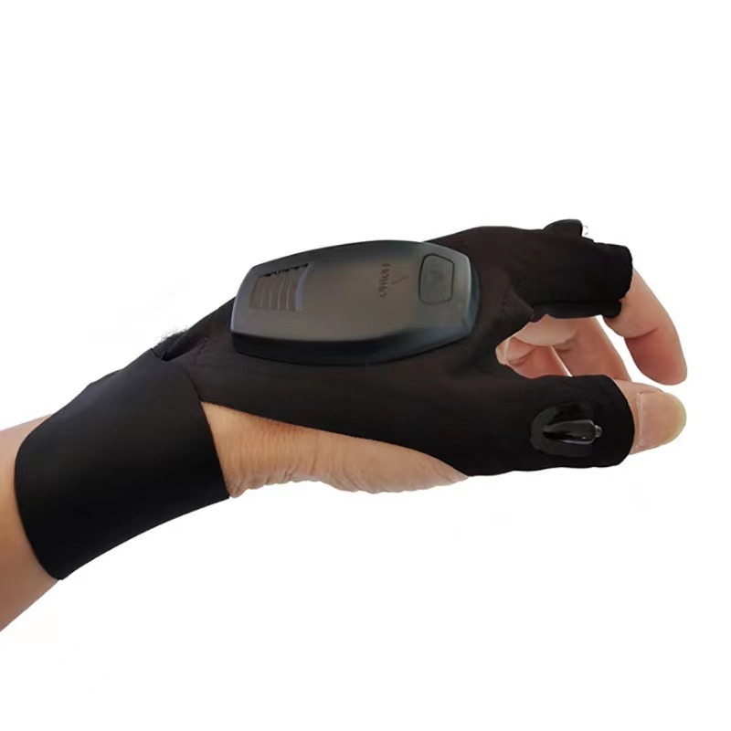 Rękawice LED z latarką, świecą – Fishing Gloves recenzja i cena